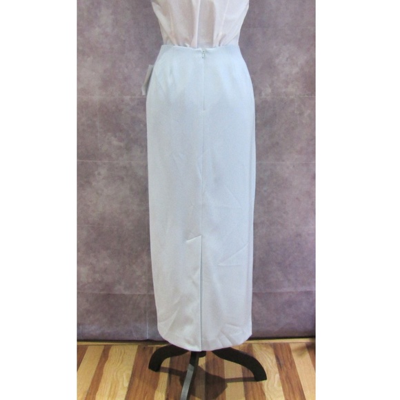 NEW Larry Levine Petite Suits Blazer & Skirt Blue - Picture 6 of 8